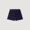 Hochtaillierte Shorts im Häkel-Look