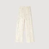 Hose mit geometrischen Pailletten