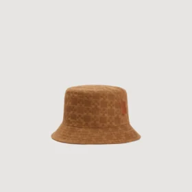 Jeans-Bucket-Hat mit Aufnäher