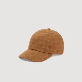 Jeans-Cap mit Kreuzmotiv