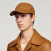 Jeans-Cap mit Kreuzmotiv