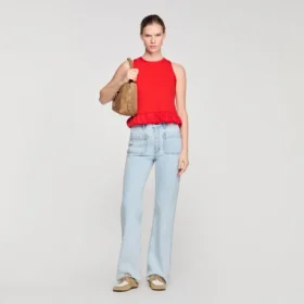 Jeans mit geradem Bein