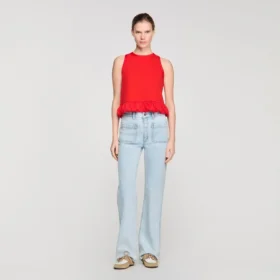 Jeans mit geradem Bein