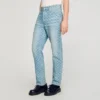 Jeans mit Regular-Fit und «Square Cross»-Muster