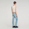Jeans mit Regular-Fit und «Square Cross»-Muster