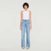 Jeans mit weitem Bein