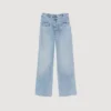 Jeans mit weitem Bein