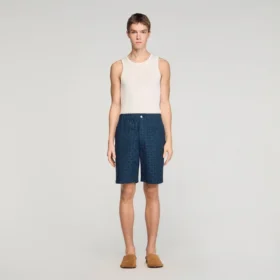 Jeans-Shorts «Square Cross»