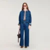 Jeansjacke mit ausgefallenen Knöpfen