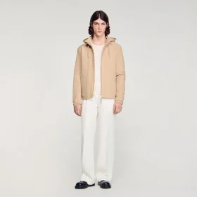 Kapuzenjacke mit Reissverschluss