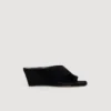 Keilsandalen aus Wildleder