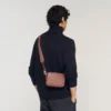 Kleine Tasche aus rekonstituiertem Leder