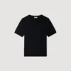 Kurzarm-T-Shirt mit V-Ausschnitt