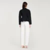 Kurze Peplum-Jacke mit Rüschen
