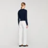 Kurze Strickjacke aus strukturiertem Strick