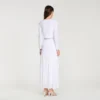 Kurzer, mit Perlen bestickter Cardigan