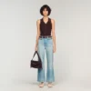 LE MAMBO JANYS Wildledertasche mit Nieten