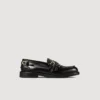Leder-Loafer mit Schnallen