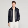 Lederjacke mit Reissverschluss