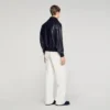 Lederjacke mit Reissverschluss