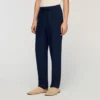 Leinenhose mit geradem Bein