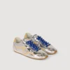 Light Wave Sneakers in Metallic-Optik