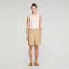 Link zu luftigen Shorts mit Print