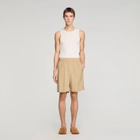 Link zu luftigen Shorts mit Print