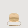 Mambo-Clutch aus Metallic-Leder