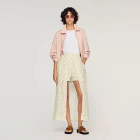 Maxi-Skort mit Blumenprint