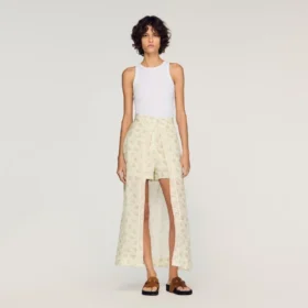 Maxi-Skort mit Blumenprint