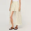Maxi-Skort mit Blumenprint