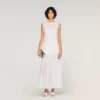 Maxikleid aus Krepp