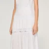 Maxikleid aus Krepp
