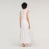 Maxikleid aus Krepp