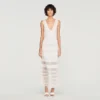 Maxikleid aus Pointelle-Strick
