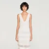 Maxikleid aus Pointelle-Strick