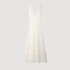 Maxikleid aus Pointelle-Strick