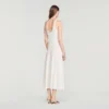 Maxikleid aus Strick mit Strasssteinen