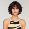 Maxikleid aus Strick mit Zebradruck