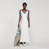Maxikleid im Lingerie-Stil