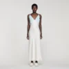 Maxikleid im Lingerie-Stil