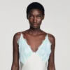 Maxikleid im Lingerie-Stil