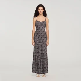 Maxikleid im Slip-Stil mit Blumenmuster