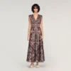 Maxikleid mit Bandana-Print