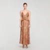 Maxikleid mit Bandana-Print