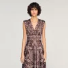 Maxikleid mit Bandana-Print