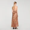 Maxikleid mit Bandana-Print