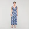 Maxikleid mit Blumenmuster