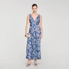 Maxikleid mit Blumenmuster